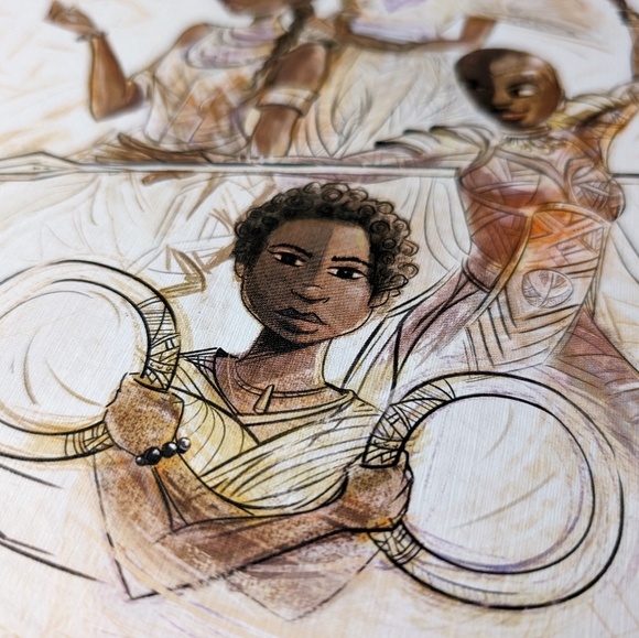 RARE Women of Wakanda by Nikkolas Smith, mini-poster, Disney/Marvel - Picture 3 of 6